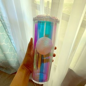 Iridescent Starbucks tumbler